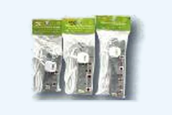 Gang Socket with 2 Meter Cable